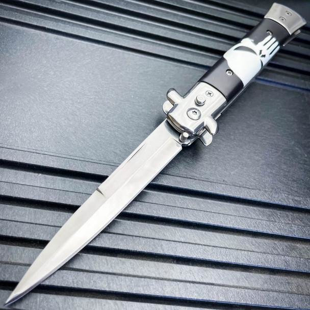 Navaja automática PUSHBUTTON STILETTO Stiletto Knife mx