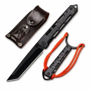 Cuchillo tirachinas plegable para acampar Tanto de 8 pulgadas