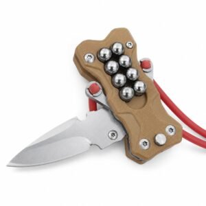 Navaja de bolsillo practicidad plegable G10 Slingshot Knife