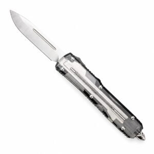 Cuchillo OTF con mango transparente - Cuerpo transparente