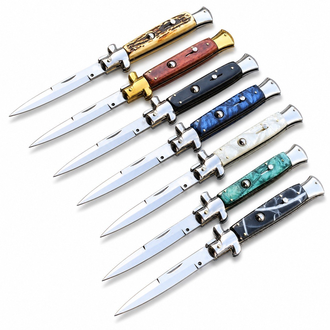 44507-main-white-clean.jpg Cuchillo italiano Stiletto - Switchblade