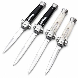 Cuchillo automático italiano clásico Stiletto OTF
