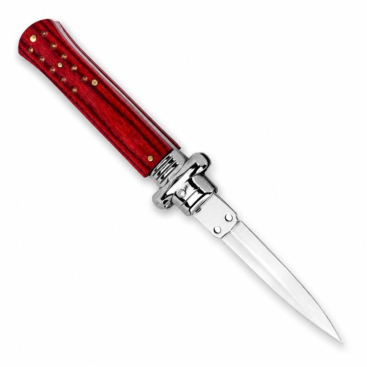 44701-main-white-clean.jpg Cuchillo Stiletto plegable multifuncional – Diseño de abridor de cajas portátil