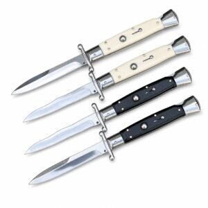 Cuchillo de apertura lateral con protector AKC de 11 pulgadas