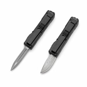 Cuchillo Micro-tech Minilong Damascus OTF