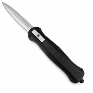 Cuchillo Butterfly Twin Peaks Straight Out 3200 Black Sand OTF