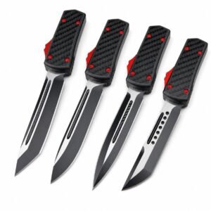 Cuchillo OTF con mango de fibra de carbono Microtech UT