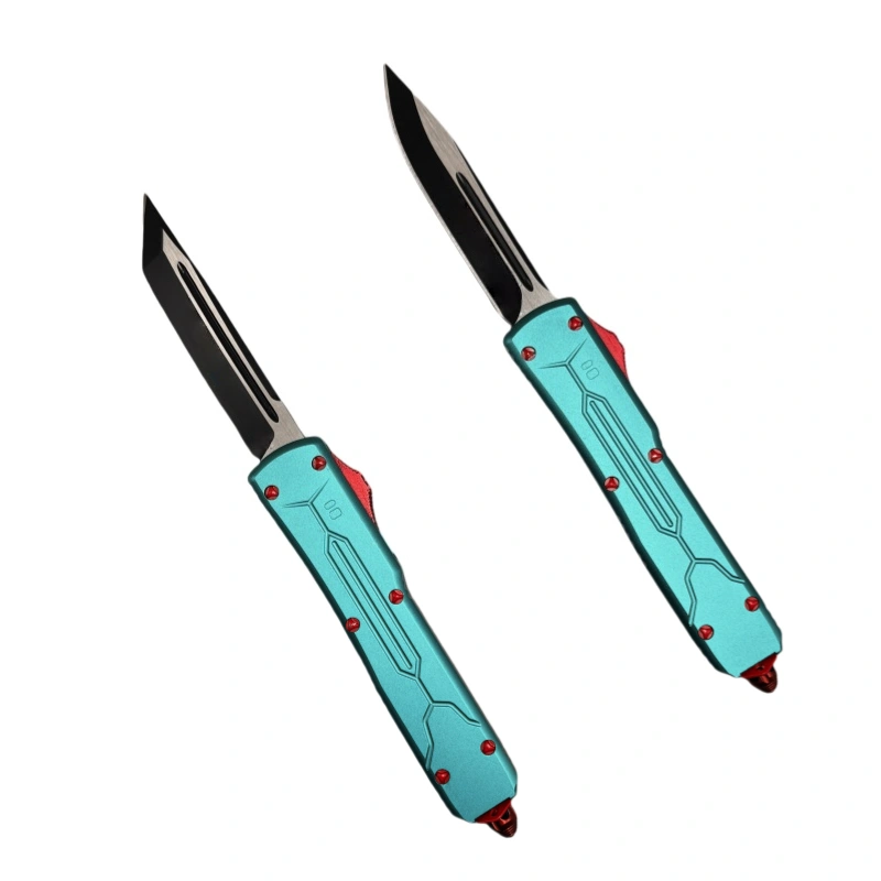 e72a203eb92ff147b242ad9179b8f3d_副本_副本.webp Cuchillo automático OTF con mango de aluminio de doble tono